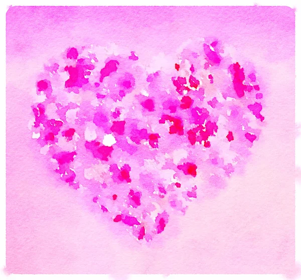 DW Heart Pink 5 — Stock Photo, Image