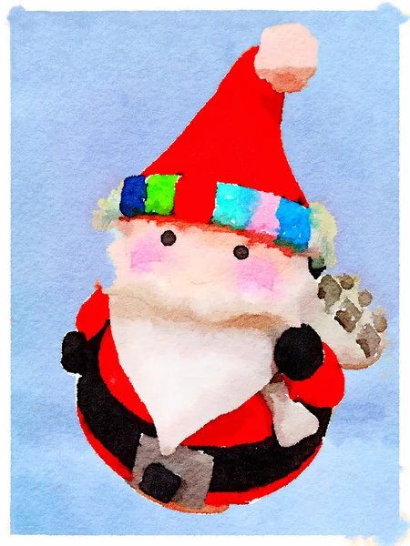 DW-Weihnachtsmann — Stockfoto