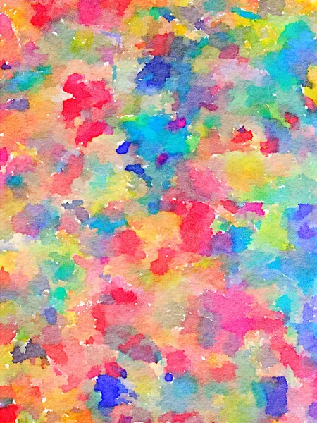 DW multi color painting — Stock Photo, Image