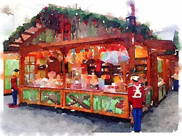 Dw Weihnachtsmarkt Southampton — Stockfoto