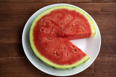 Yaz meyve natürmort, doğal karpuz tazelik.