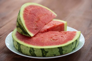 Yaz meyve natürmort, doğal karpuz tazelik.