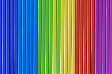 Renk ölçeği dikey renk tüpler, gökkuşağı spektrum üzerinden soyutlama.