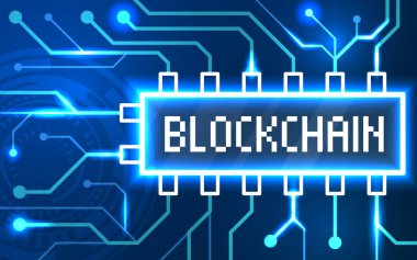 Blockchain soyut teknolojik altyapı.