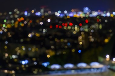 Renkli arka plan bulanık bokeh
