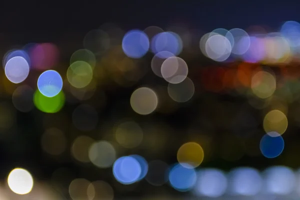 Fundo borrado colorido bokeh — Fotografia de Stock