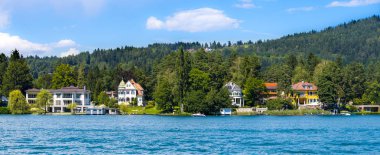 Lüks villalar üzerinde Worthersee, Avusturya