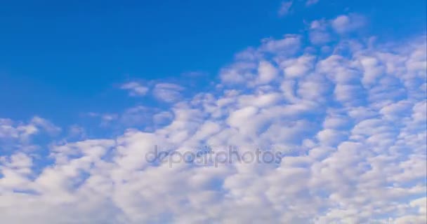 Nubes del día al anochecer lapso de tiempo 4k — Vídeo de stock