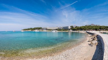 Sveti Andrija Adası, Rovinj, Hırvatistan da kırmızı ada