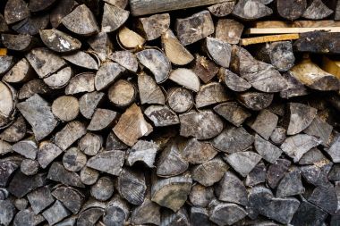 Sabit yangın ahşap arka plan yığını