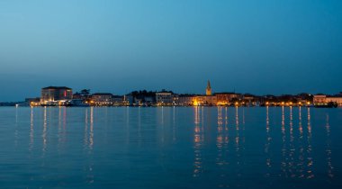 Porec, Hırvatistan gece
