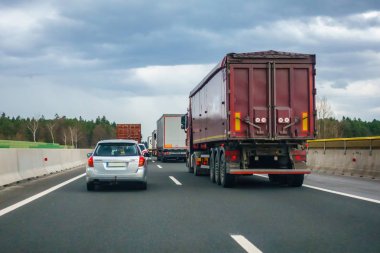 Slovence karayolu A1 Maribor ve Ljubljana arasında trafik