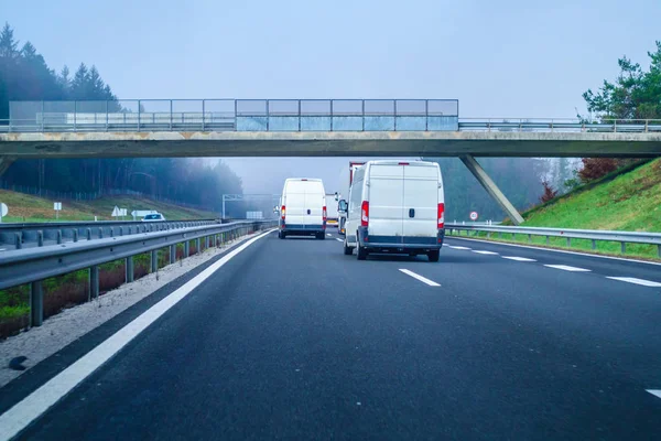 Slovence karayolu A1 Maribor ve Ljubljana arasında trafik