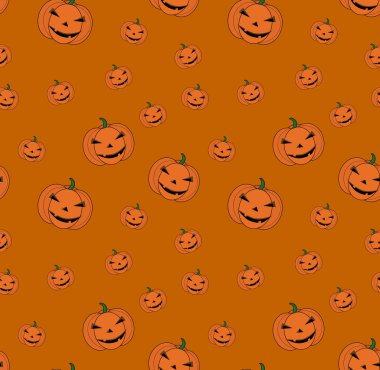 Cadılar Bayramı desen. Kabak sorunsuz arka plan.