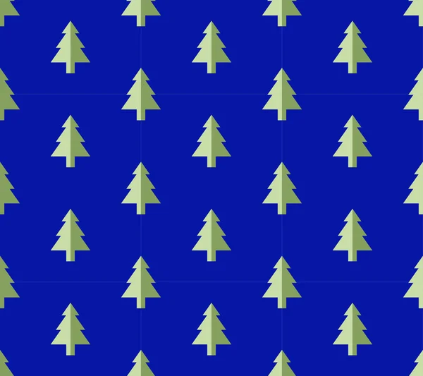 Árvore de Natal padrão sem costura para o cartão de saudação do ano novo / fundo papel de parede. símbolo de abeto . — Vetor de Stock