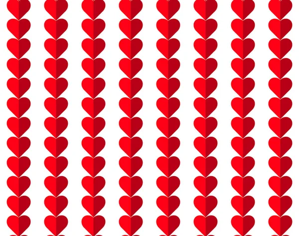 Srdce vzor bezešvé pro Valentýn, den matek, svatební pozvánky. láska koncept tapety/textura. — Stockový vektor