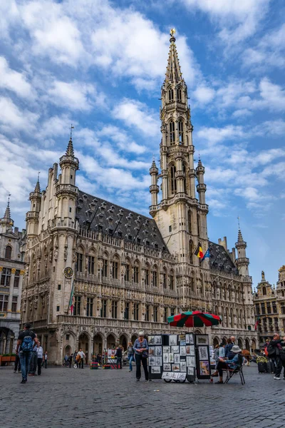 Grand Place Bruxelles Belgio — Foto Stock