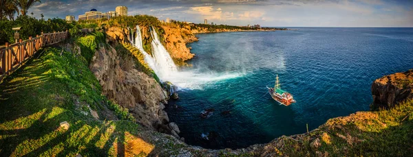 Dudenův Vodopád Antalyi Turecko — Stock fotografie