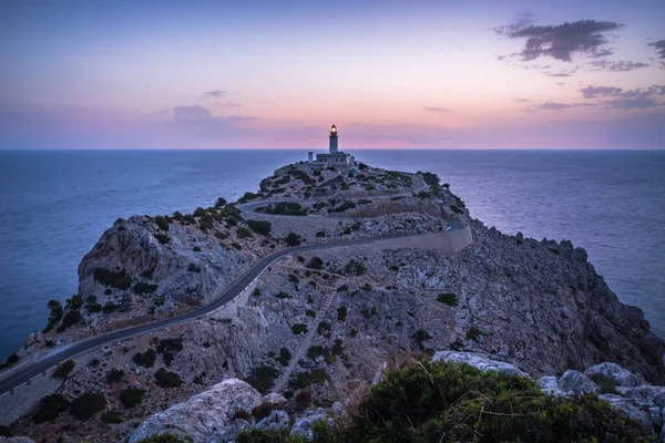 Faro Cap Formentor Isole Baleari Maiorca Maiorca — Foto Stock