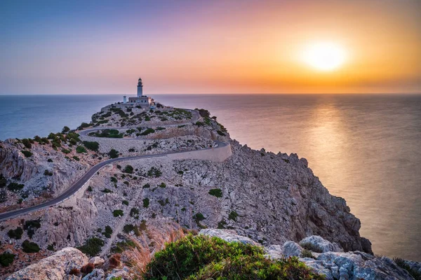 Cap Formentor Vuurtoren Spaanse Balearen Van Mallorca Mallorca — Stockfoto