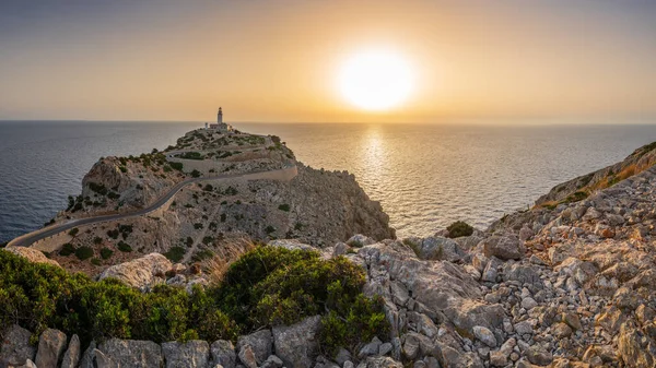 Faro Cap Formentor Isole Baleari Maiorca Maiorca — Foto Stock