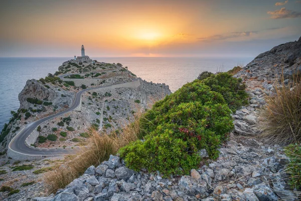 Faro Cap Formentor Isole Baleari Maiorca Maiorca — Foto Stock