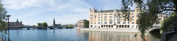 Stockholm ve nehir sokaklarında