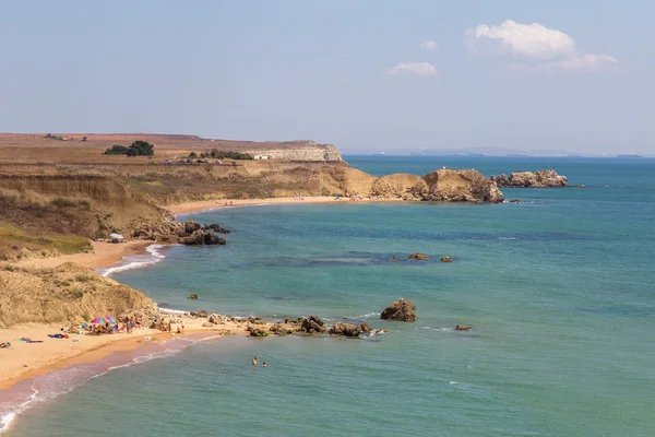 vahşi beach, Kırım'da, Karadeniz