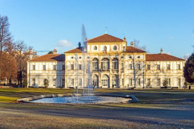 villa park görünümünü della Tesoriera Turin, Piedmont