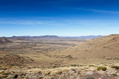 Graaff-Reinet sarı alanının güzel düz Yaylası 