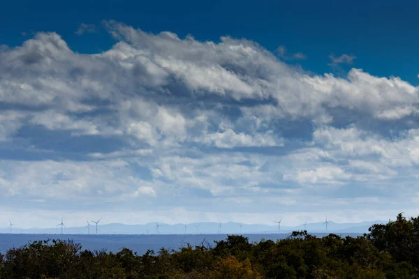 Пейзаж Аддо с облаками — стоковое фото
