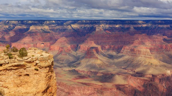 Manzara Güney RIM Grand Canyon, Arizona, Amerika Birleşik Devletleri — Stok fotoğraf
