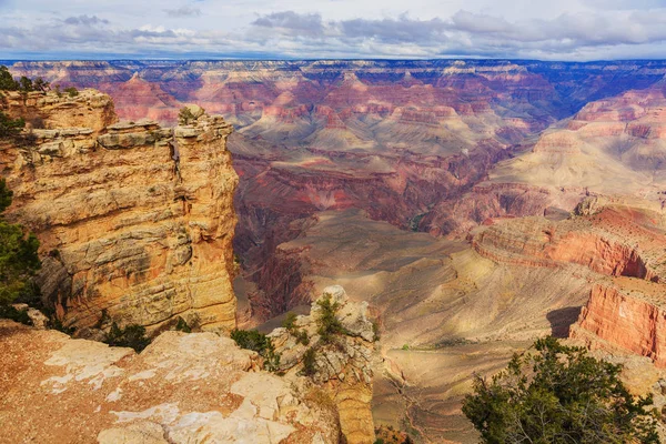 Harika manzarasına Büyük Kanyon, Güney Rim, Arizona, Amerika Birleşik Devletleri — Stok fotoğraf