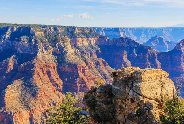 Büyük Kanyon, Arizona, birim kuzey kenarında güzel görünümünden — Stok fotoğraf