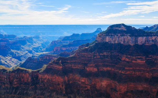 Büyük Kanyon, Arizona, birim kuzey kenarında güzel görünümünden — Stok fotoğraf
