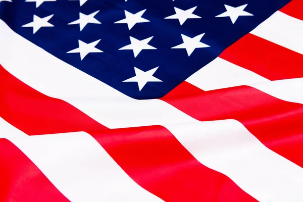 American flag .The place to advertise, template. — Stock Photo, Image