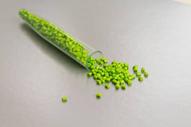 Plastik granül. Granül sanayi için plastik hammadde