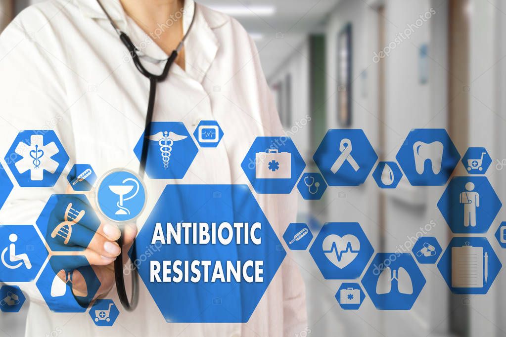 Medical Doctor  and ANTIBIOTIC RESISTANCE words in Medical netwo