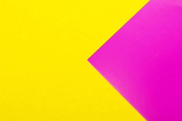 Purple and yellow color paper texture background. Trend colors, 