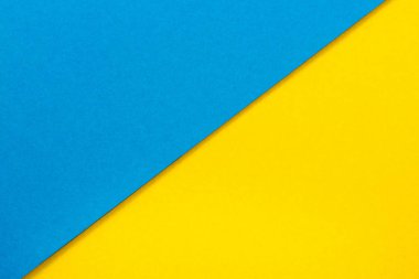 Mavi ve sarı renkli kağıt doku arka plan. Trend renkler, geometrik kağıt arka plan. Yumuşak kağıt arka plan renkli.