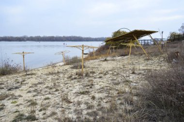 plaj Nehri yakınında terk edilmiş
