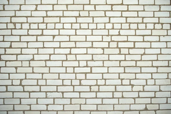 Mur d'une brique blanche. contexte — Photo
