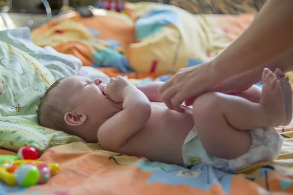 Bebek yatak odasında — Stok fotoğraf