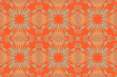 bir arka plan doku vintage renk Ajur desen geometrik öğelerin üzerinde