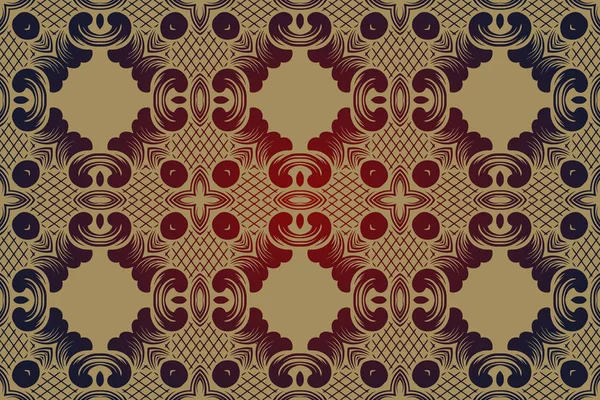 Modèle géométrique vintage. texture rétro abstraite pour fonds d'écran et fond — Image vectorielle