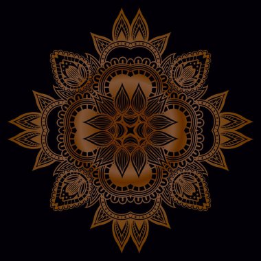 Antika rokoko stili dekoratif desenli retro süsleme işlemeli vektör vintage sınır çerçevesi