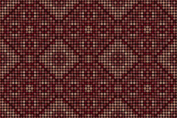 Absztrakt textúra minta dekoratív színes mozaik-körök, sötét háttér előtt — Stock Vector