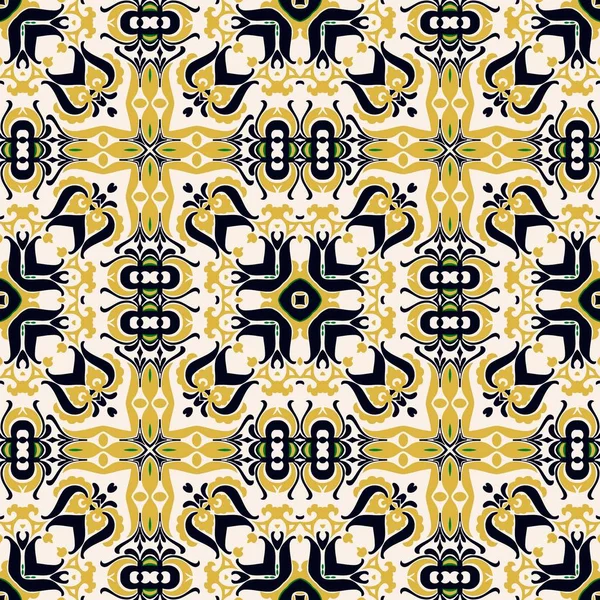 Padrão geométrico abstrato. Impressão têxtil, design, padrão floral wallpaper.decorative, fundo vetor sem costura — Vetor de Stock