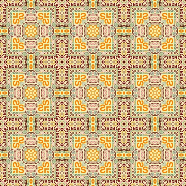 Seamless raster pattern in oriental style psychedelic mosaic Pattern for wallpaper, backgrounds, decor for tapestries, carpet — Stock Photo, Image