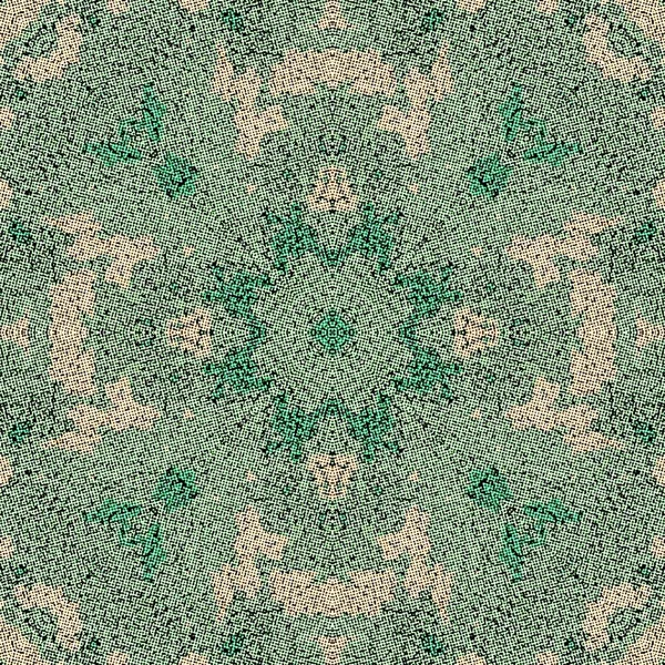 Naadloze raster patroon in oosterse stijl psychedelische mozaïek patroon voor behang, achtergronden, decor voor wandtapijten, tapijt — Stockfoto